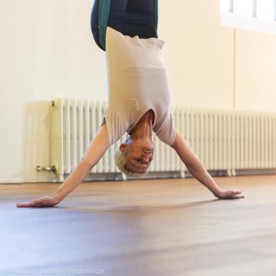 Séance yoga aérien Plateau 25 Nantes